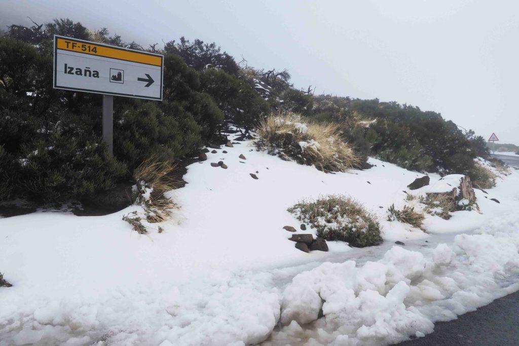 El Teide, el 26 de enero de 2022. SERGIO MÉNDEZ