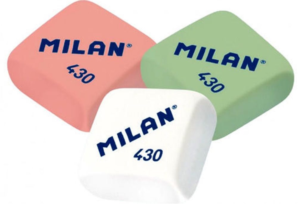 Las gomas de borrar Milan, que marcaron la infancia de