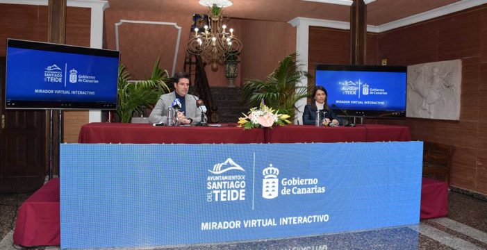 Santiago del Teide presenta el nuevo ‘Mirador Virtual Interactivo’ vinculado a la promoción turística