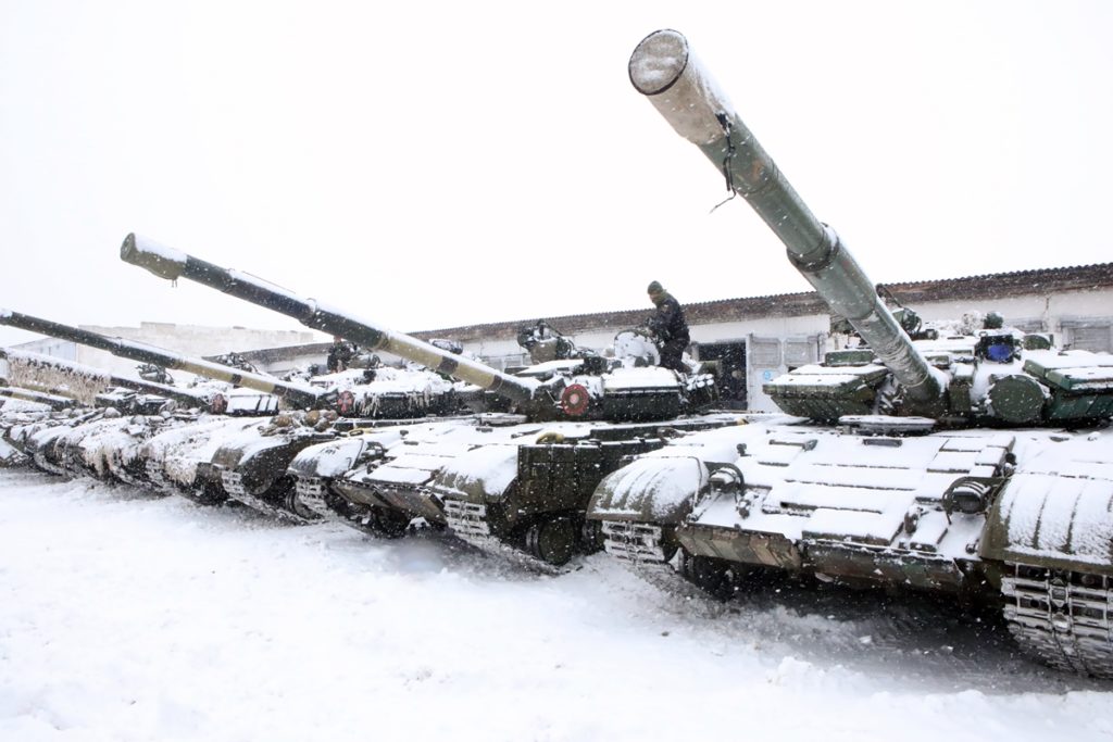 Fuerzas Armadas de Ucrania, a 31 de enero de 2022. UKRINFORM