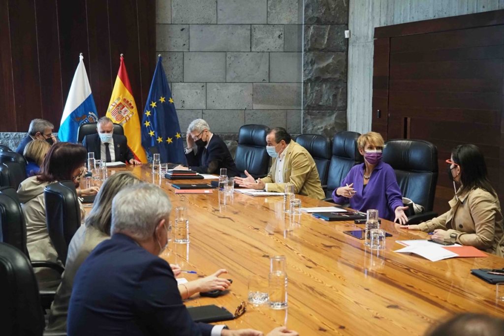Reunión del Consejo de Gobierno de Canarias. Sergio Méndez