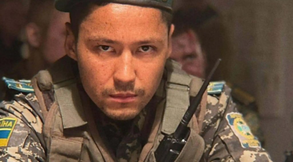 El actor Pasha Lee, vestido con el uniforme militar. / Festival de Cine de Odesa.