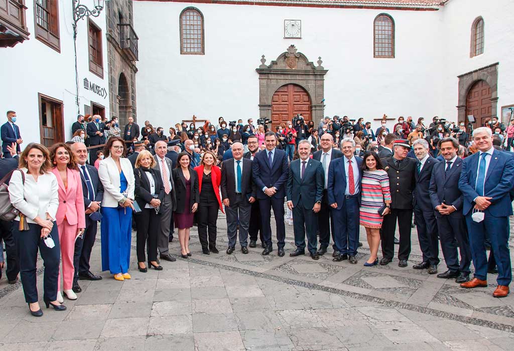 Conferencia de presidentes autonómicos en La Palma