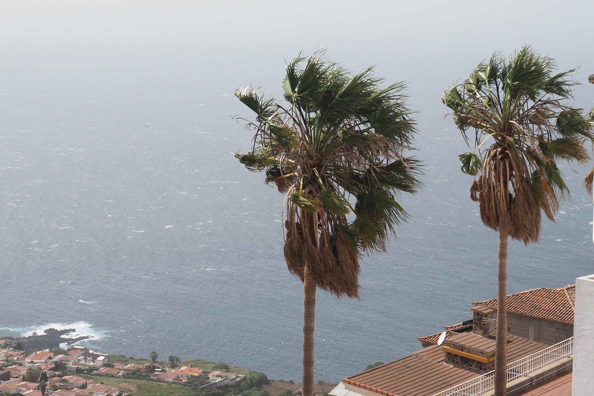 viento fuerte azotará Canarias