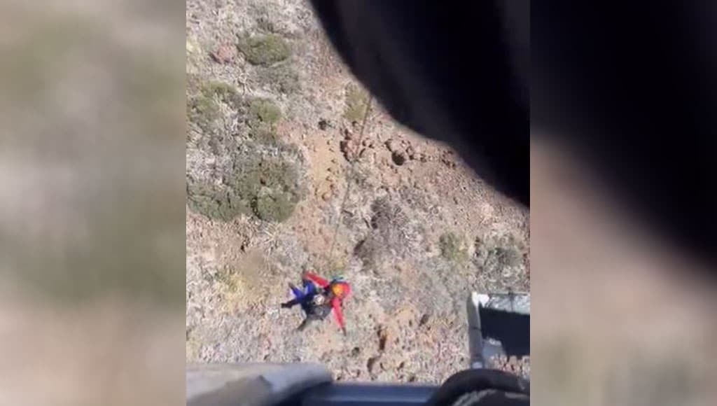 Rescate en el Teide