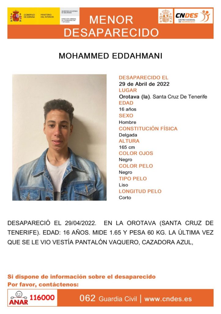 Buscan a Mohammed