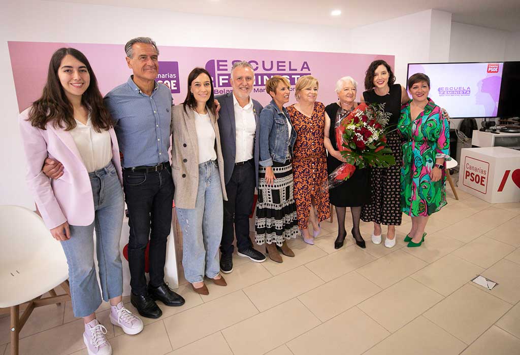 Inauguración de la primera edición de la Escuela Feminista Berlamina Martínez