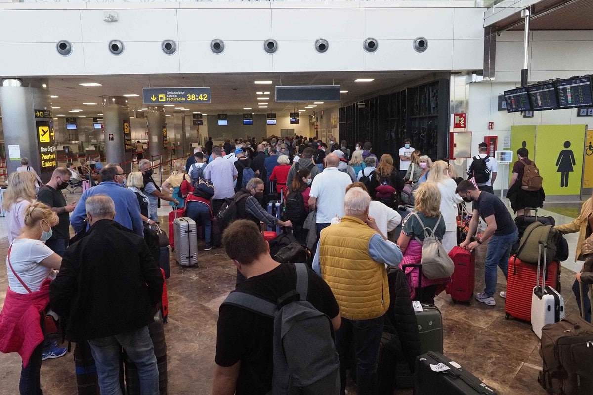 Las plazas aéreas para Tenerife este invierno rozarán el millón, un 29% más que 2019