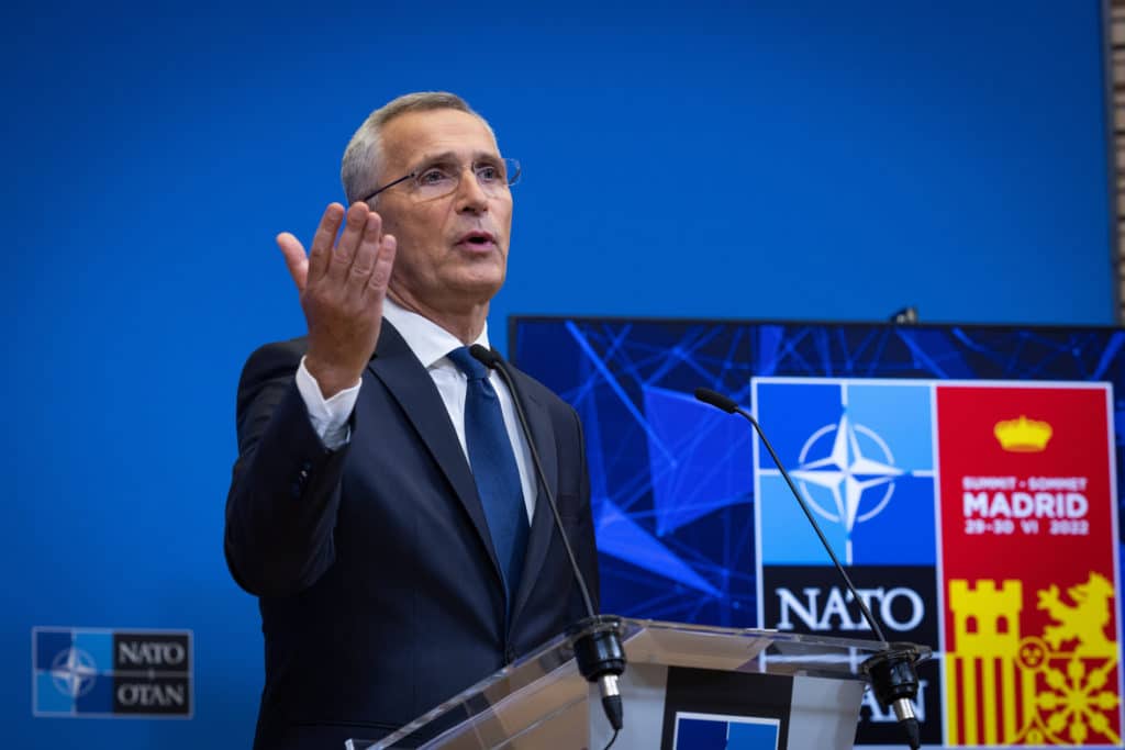 Stoltenberg, secretario general de la OTAN. Europa Press