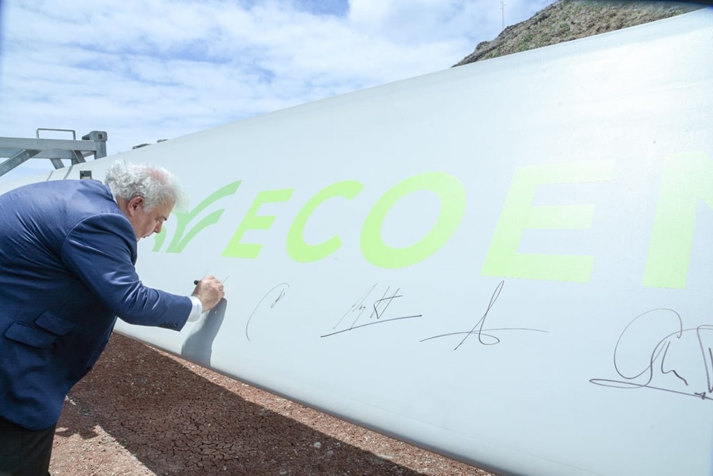Cinco parques abastecerán de energía eólica a La Gomera al 100%