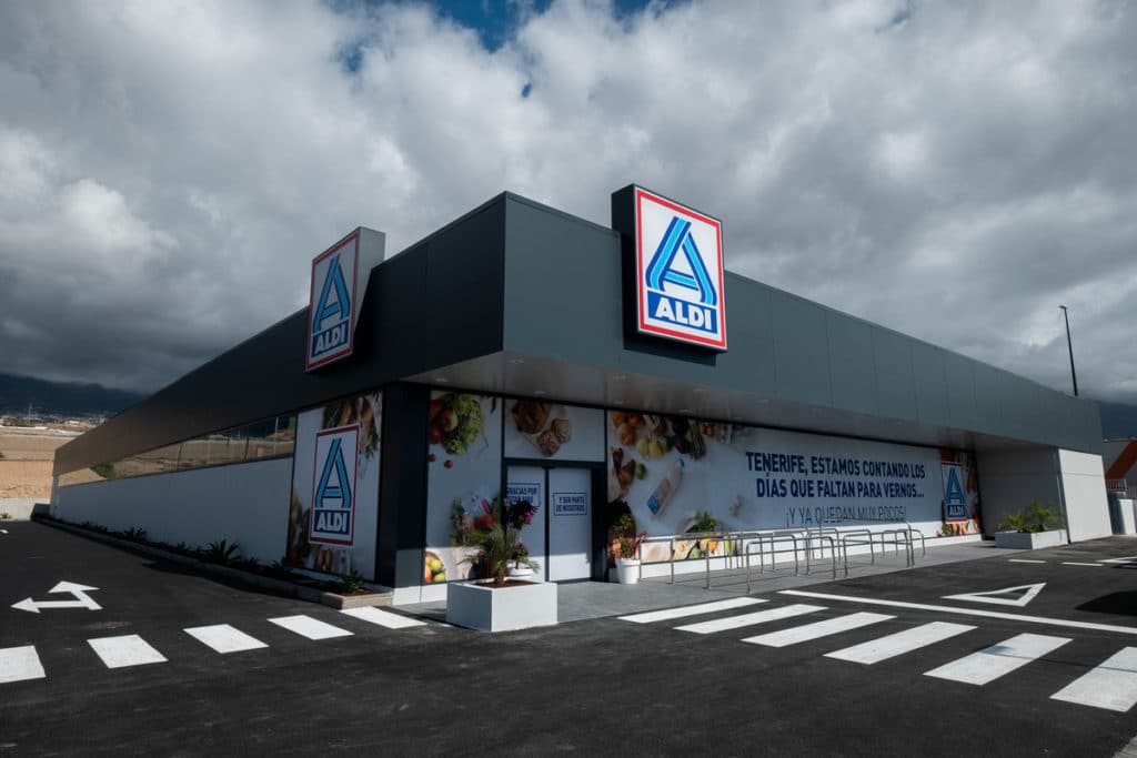 El Aldi de Arafo abrirá en verano, como otros cuatro supermercados en Tenerife. Fran Pallero