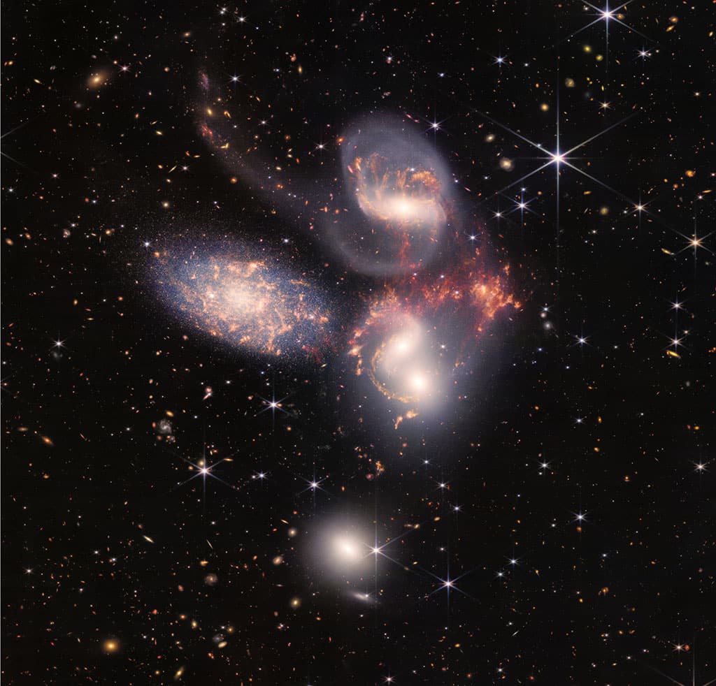 Nuevas imágenes del James Webb: detalles de galaxias nunca antes vistos