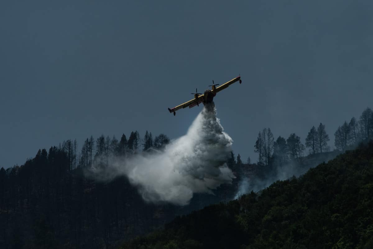 Alerta por incendios forestales