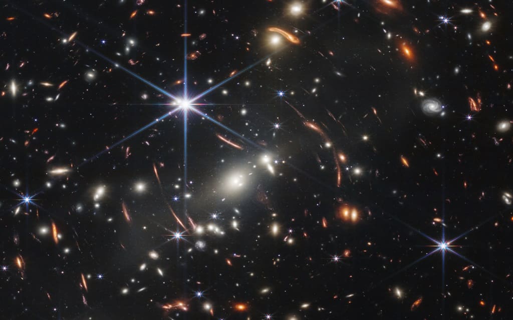 Histórico: primera imagen del telescopio James Webb, la más profunda del Universo jamás tomada