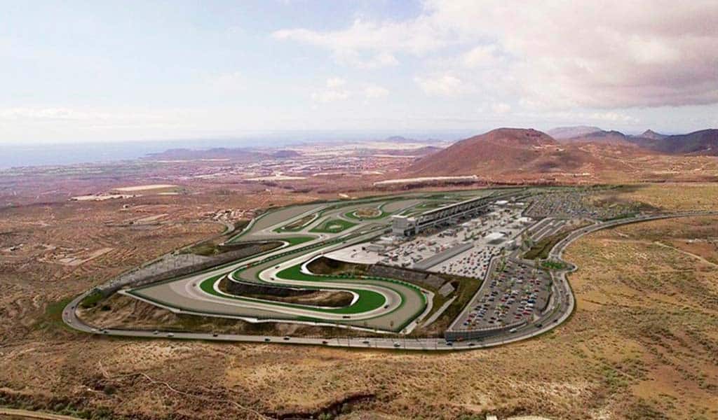 Imagen del proyecto del circuito del motor de Tenerife