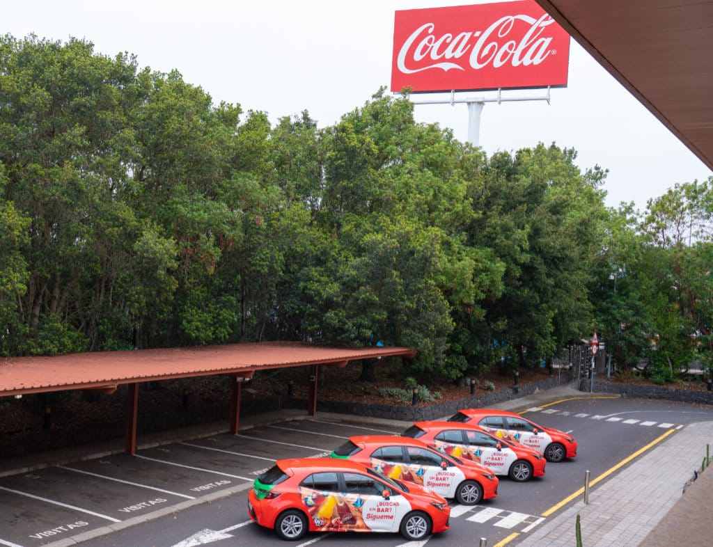 Coca-Cola flota híbrida Canarias