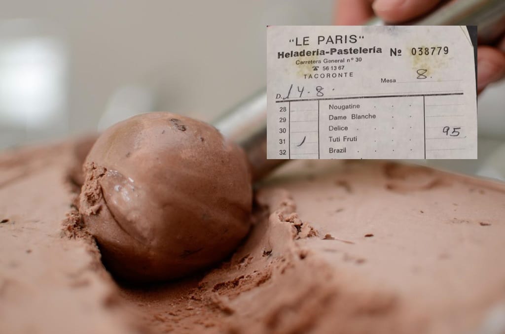 285 pesetas por tres copas: los míticos helados en Tacoronte de Le Paris