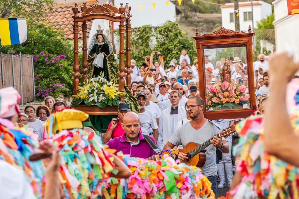 La Virgen de Abona continúa su peregrinación por las medianías