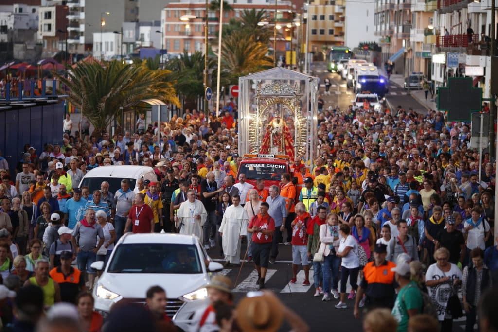 La Virgen de Candelaria espera a más de 100.000 peregrinos