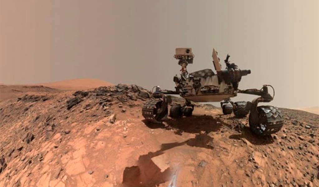 autorretrato del Curiosity en Marte