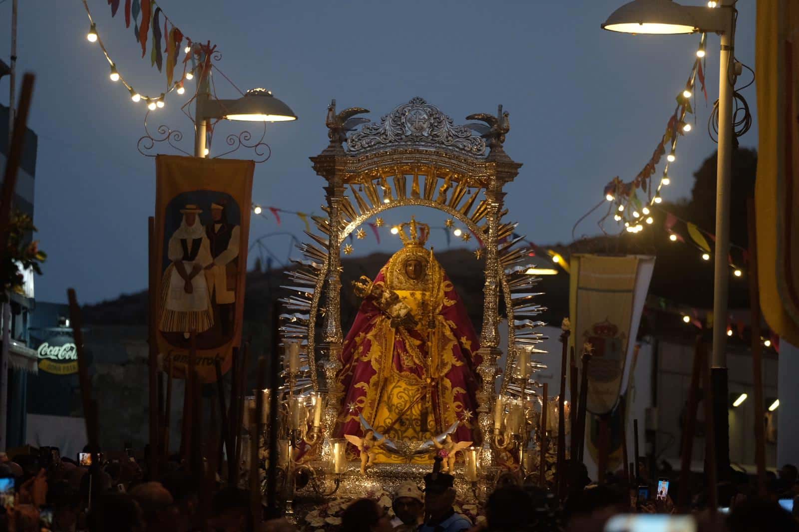 procesión de la Patrona