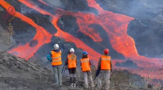 Involcan prepara 100 vídeos inéditos de la erupción en La Palma