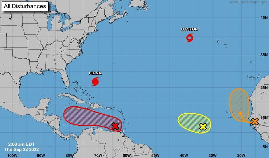 Aumenta la probabilidad de formación del ciclón tropical cerca de Canarias