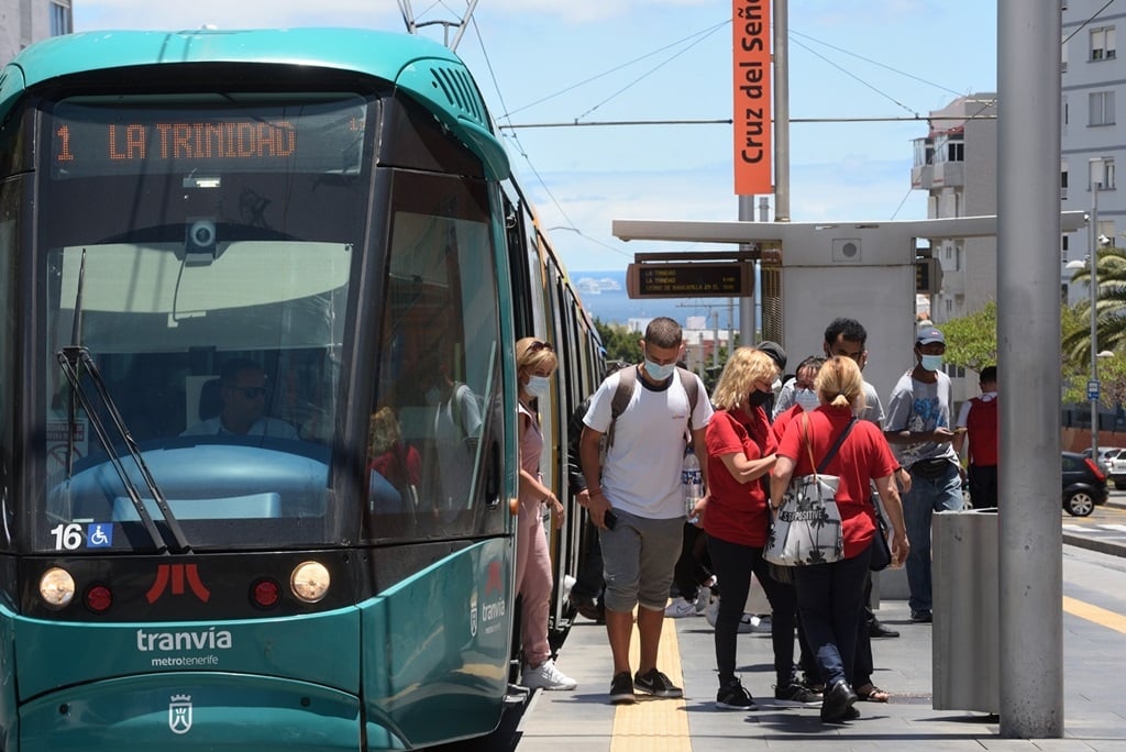 El tranvía tendrá frecuencias de entre 10 y 12 minutos durante 'Ven a Santa Cruz'