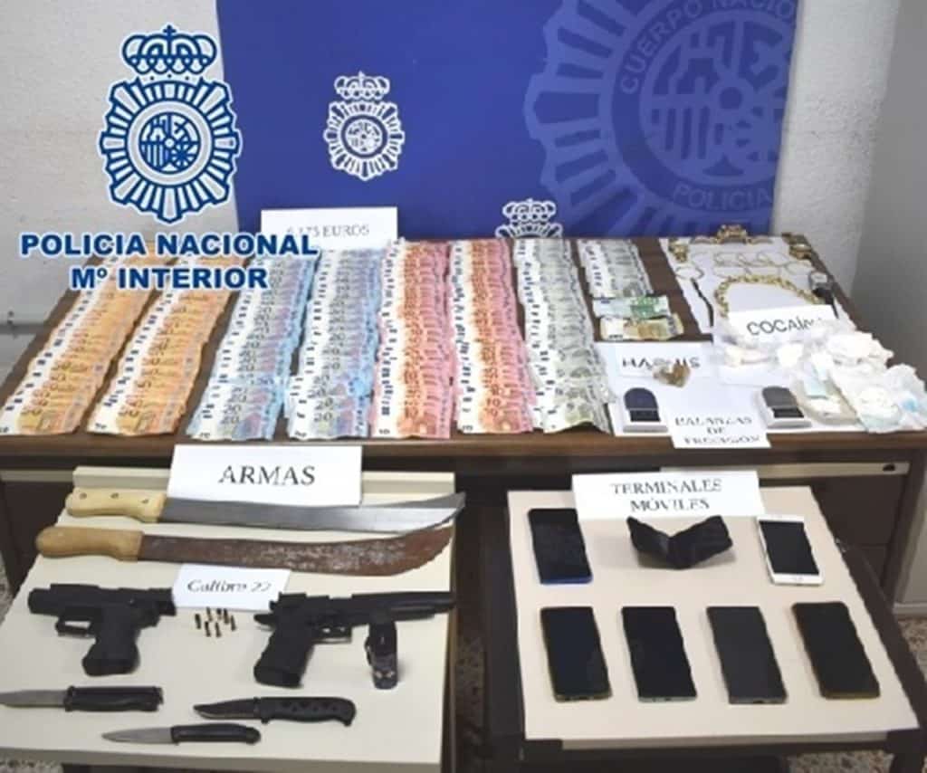 Detenidos Tenerife por pertenencia a grupo criminal y tráfico de drogas