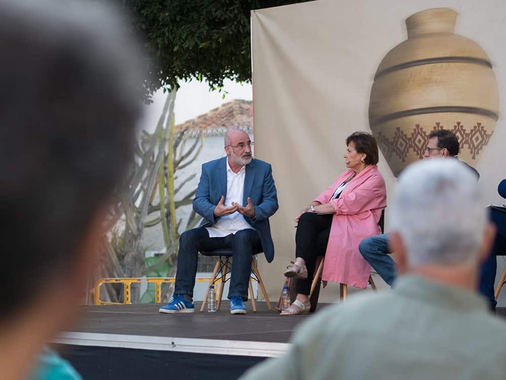 Fernando Aramburu, en la pasada edición del Festival Hispanoamericano de Escritores. FHE