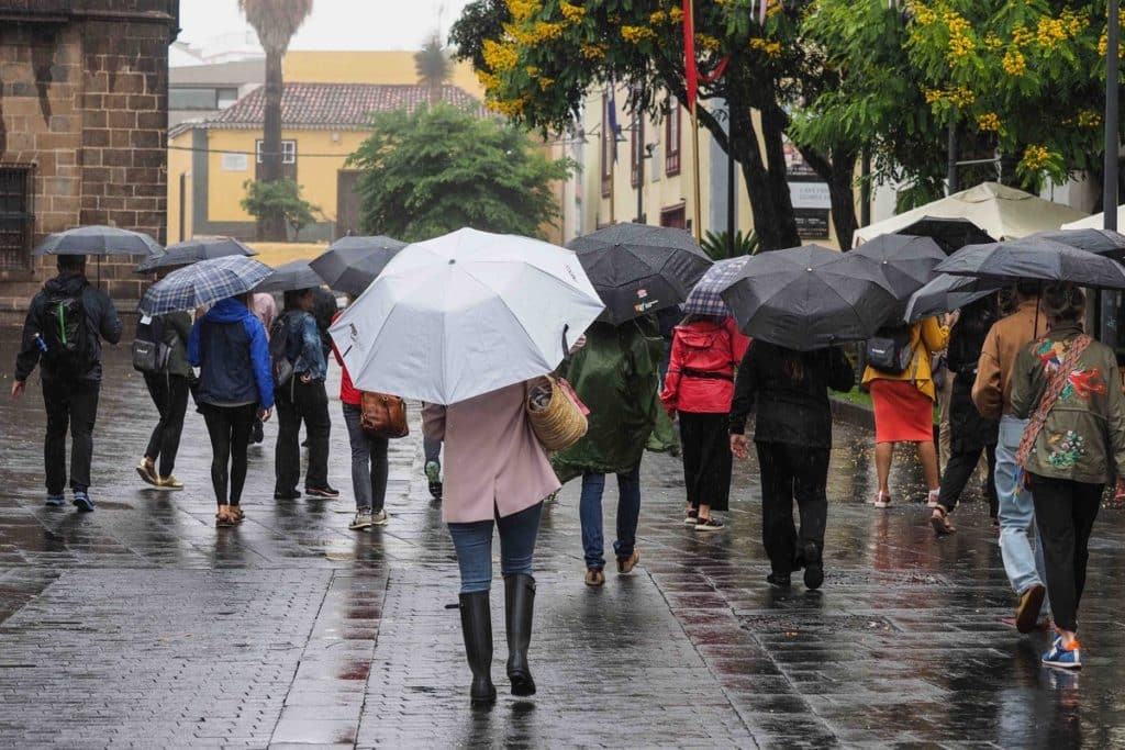 Canarias espera lluvias a partir de hoy