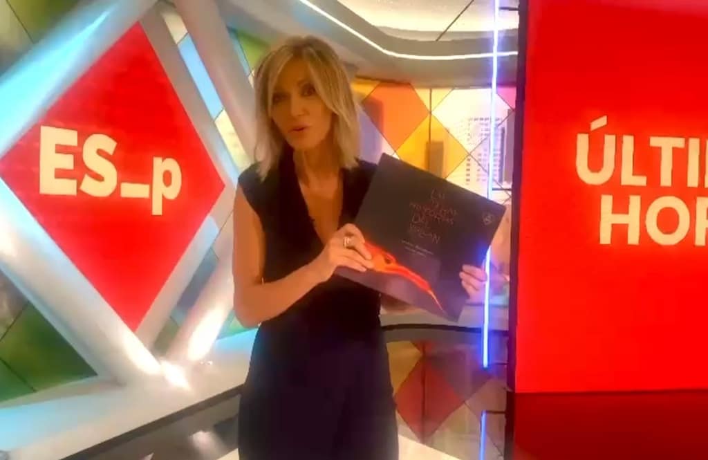 Susanna Griso apoya a La Palma con el libro solidario ‘Las otras historias del volcán’