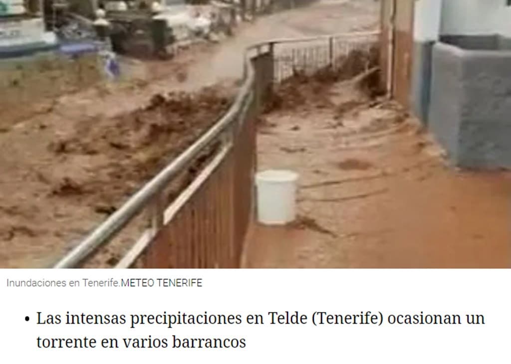 Telde, en Tenerife: el último desliz en medios nacionales con Canarias