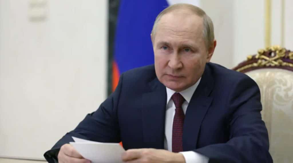 El presidente ruso, Vladímir Putin, este viernes. Reuters