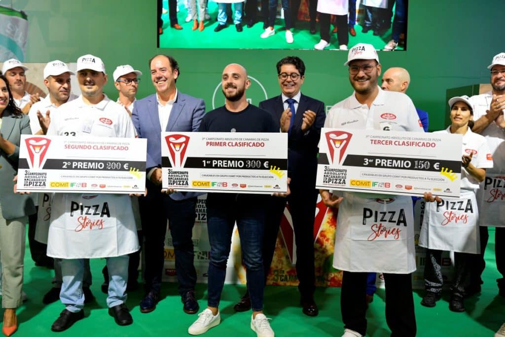 Ganador mejor pizza de Canarias