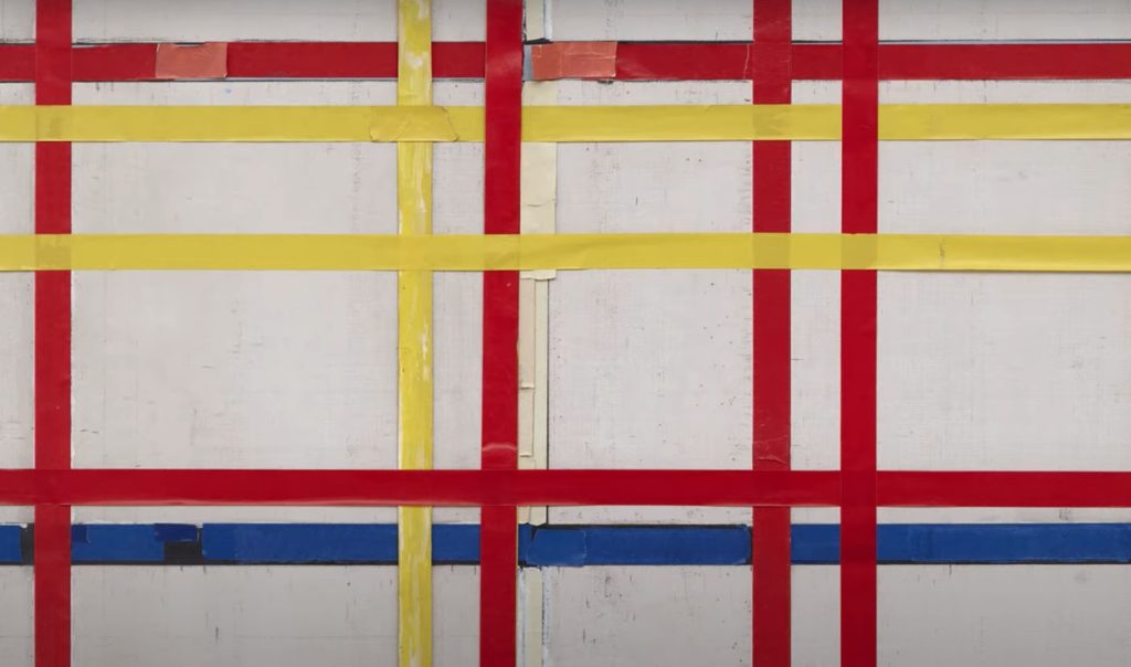 Un cuadro de Mondrian ha estado colgado boca abajo durante 75 años