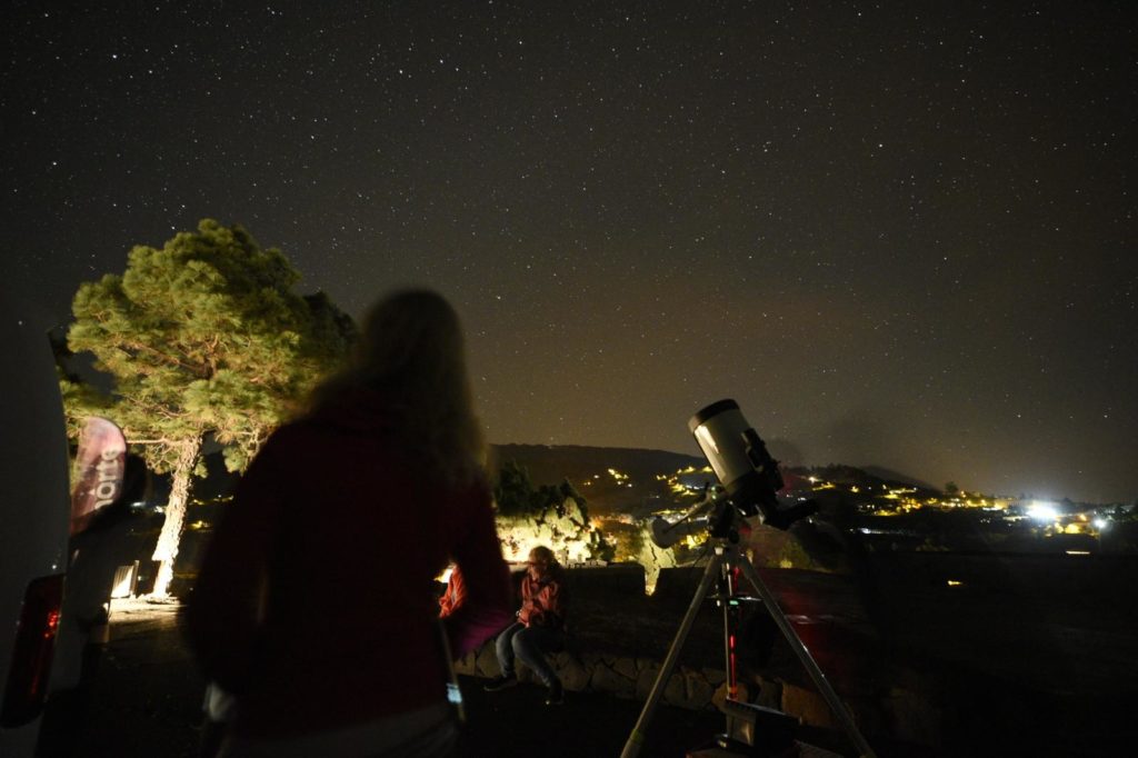 La Palma “apaga las luces" para poner en valor el cielo estrellado