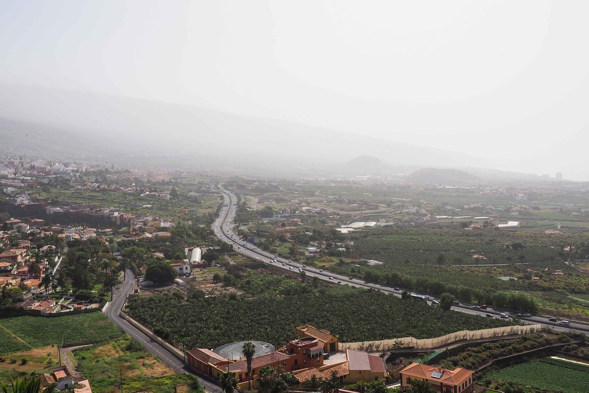 calima en Canarias