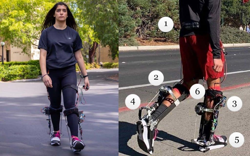 Fabrican una bota exoesquelética que permite caminar de forma más rápida y eficaz