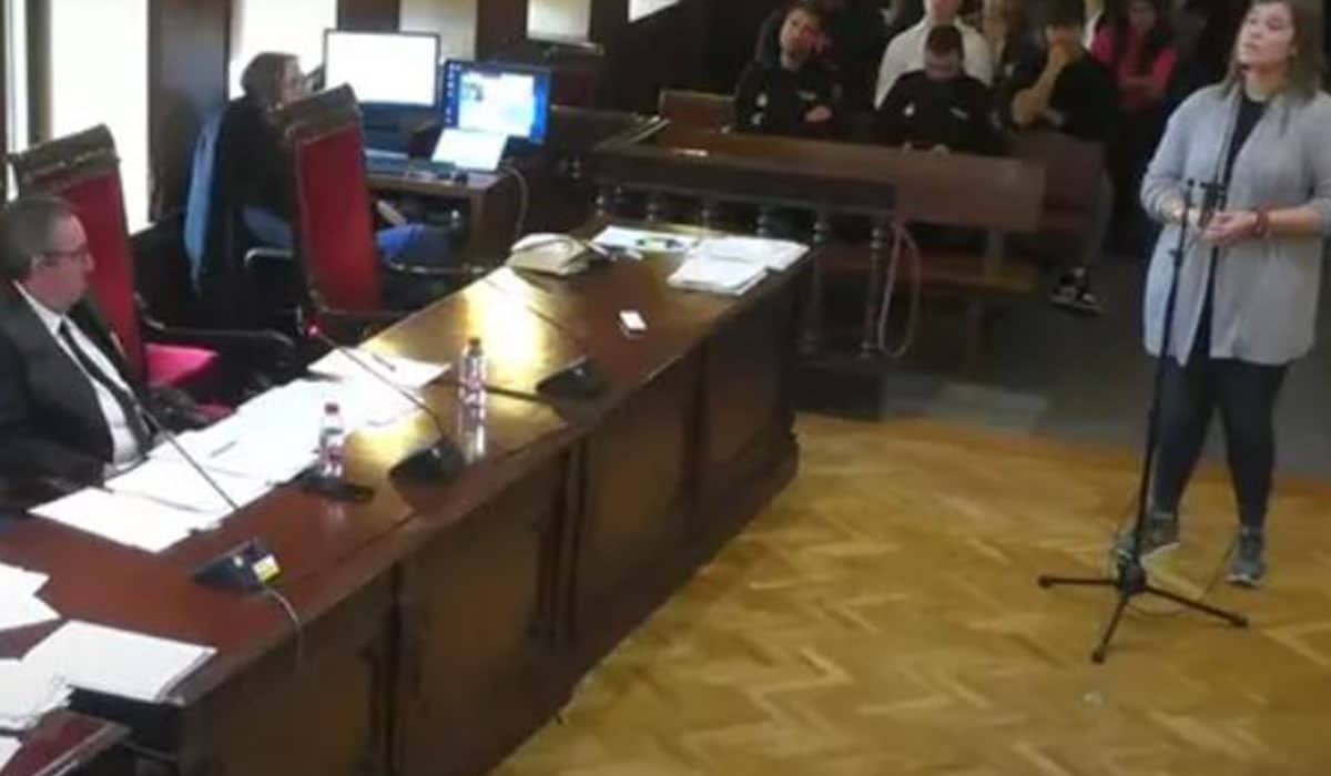 La acusada de matar a su bebé: "No vi un niño, eran sólo tripas y una ...