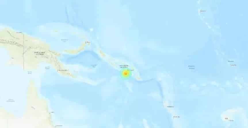 Un terremoto de magnitud 7 sacude las Islas Salomón y activa la alerta por tsunami