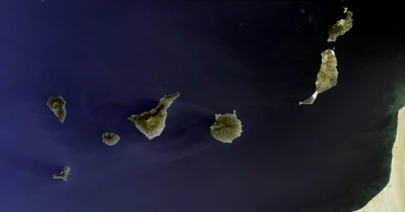 Una onda de choque supersónica impacta en Canarias