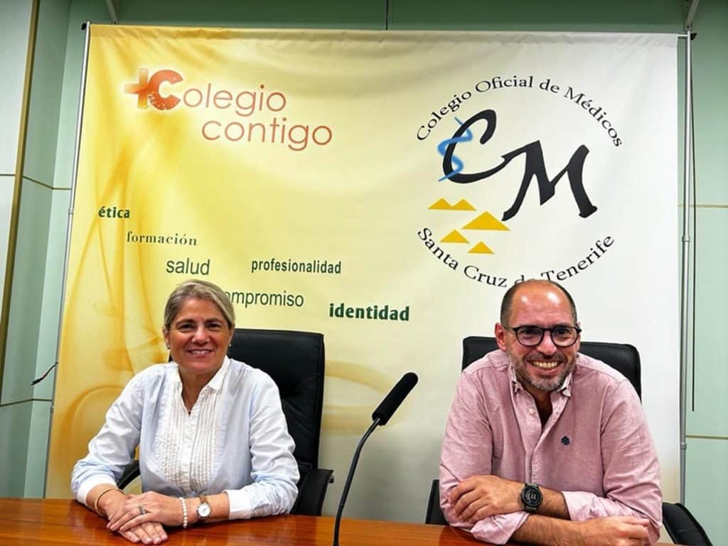 Amparo Gómez y Gustavo Moreno, representantes de Socamfyc.