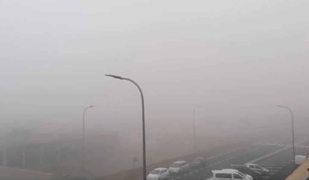 La niebla 'invade' Tenerife en apenas una hora
