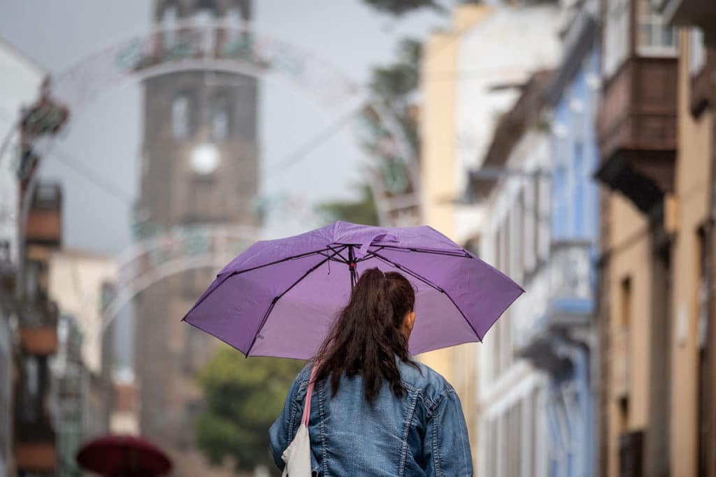 Tenerife espera una jornada de lluvias