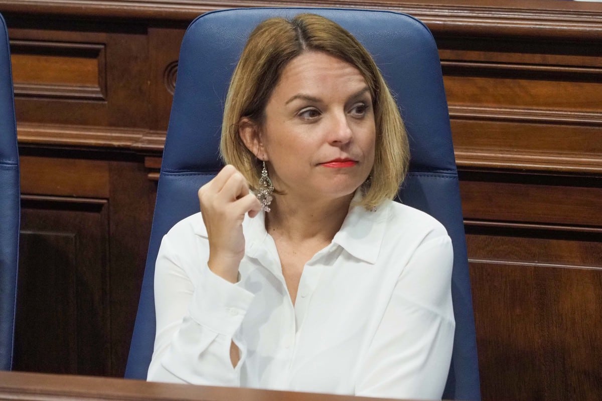 La consejera de Derechos Sociales, Diversidad y Juventud del Gobierno de Canarias, Noemí Santana.