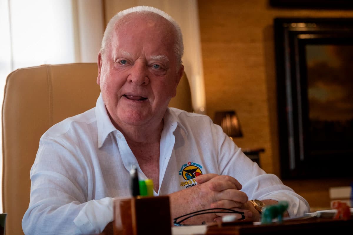 Wolfgang Kiessling, presidente y fundador de Loro Parque. Fran Pallero