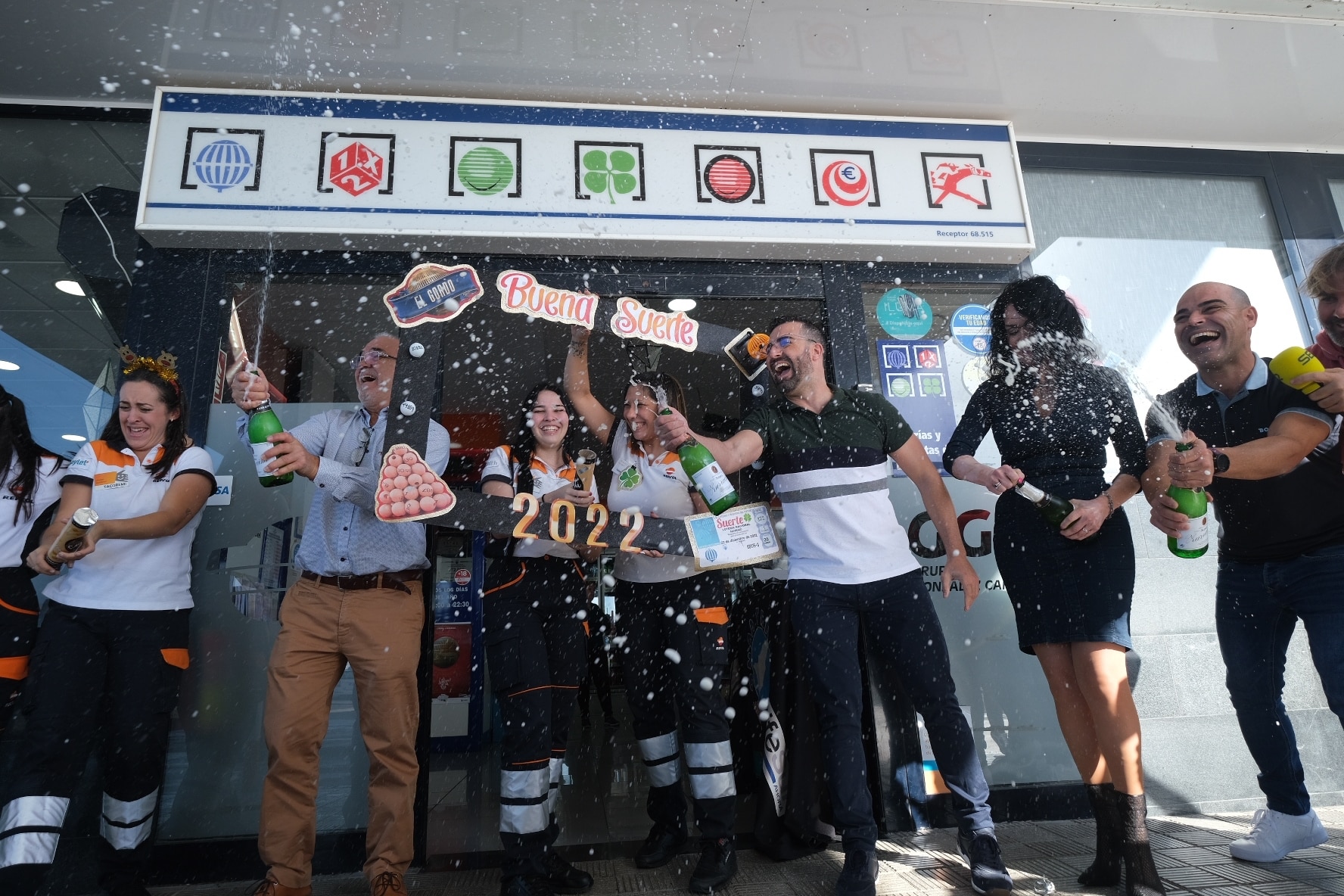 El Gordo del Sorteo de Navidad deja 8 millones de euros en Canarias