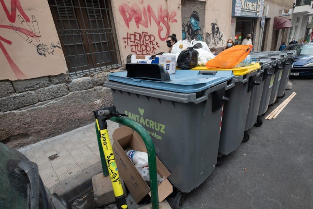 basura en Santa Cruz