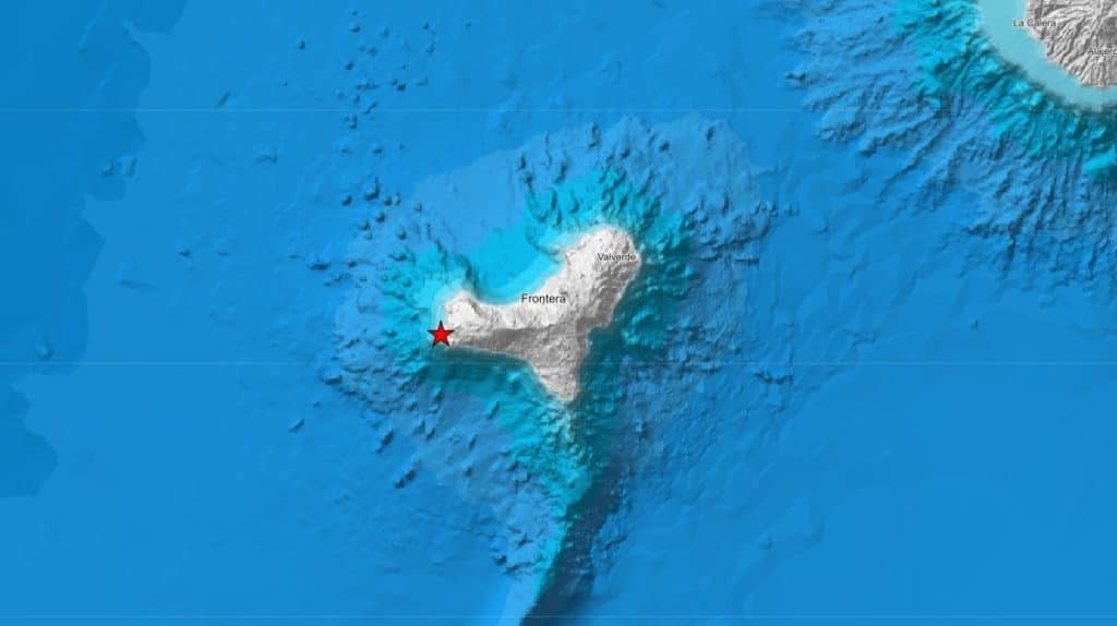 Un terremoto de 3.4 sacude la costa de El Hierro